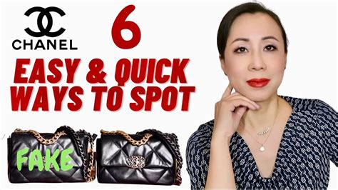 podróbka chanel|14 Ways to Spot a Fake Chanel Bag .